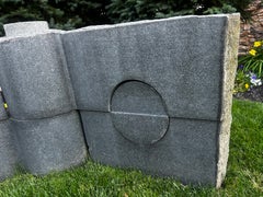 "Book" Lika Mutal, Female Sculptor, Monumental, Outdoor, Abstract, Geometric