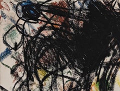 "Tableau" Linda Lindeberg, Female Ab-Ex, Gesture, Abstract Composition