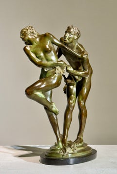 "Rhapsody" Harriet Whitney Frishmuth, Female Sculptor, Satyr, Allegorical