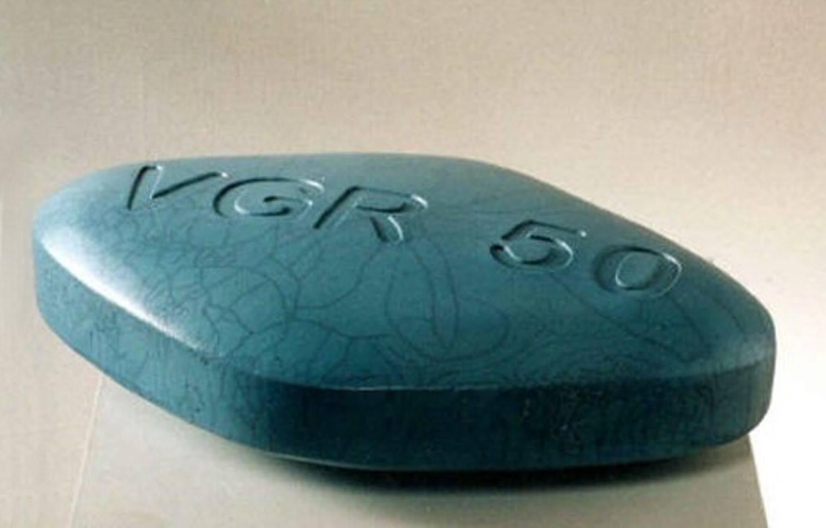 Karen Shapiro Still-Life Sculpture - "Viagra"