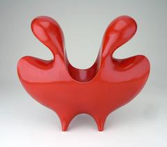 "Red Splash Bowl"