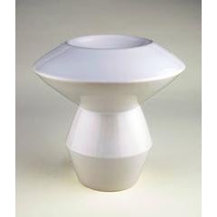 "White Geometric Bowl" 8