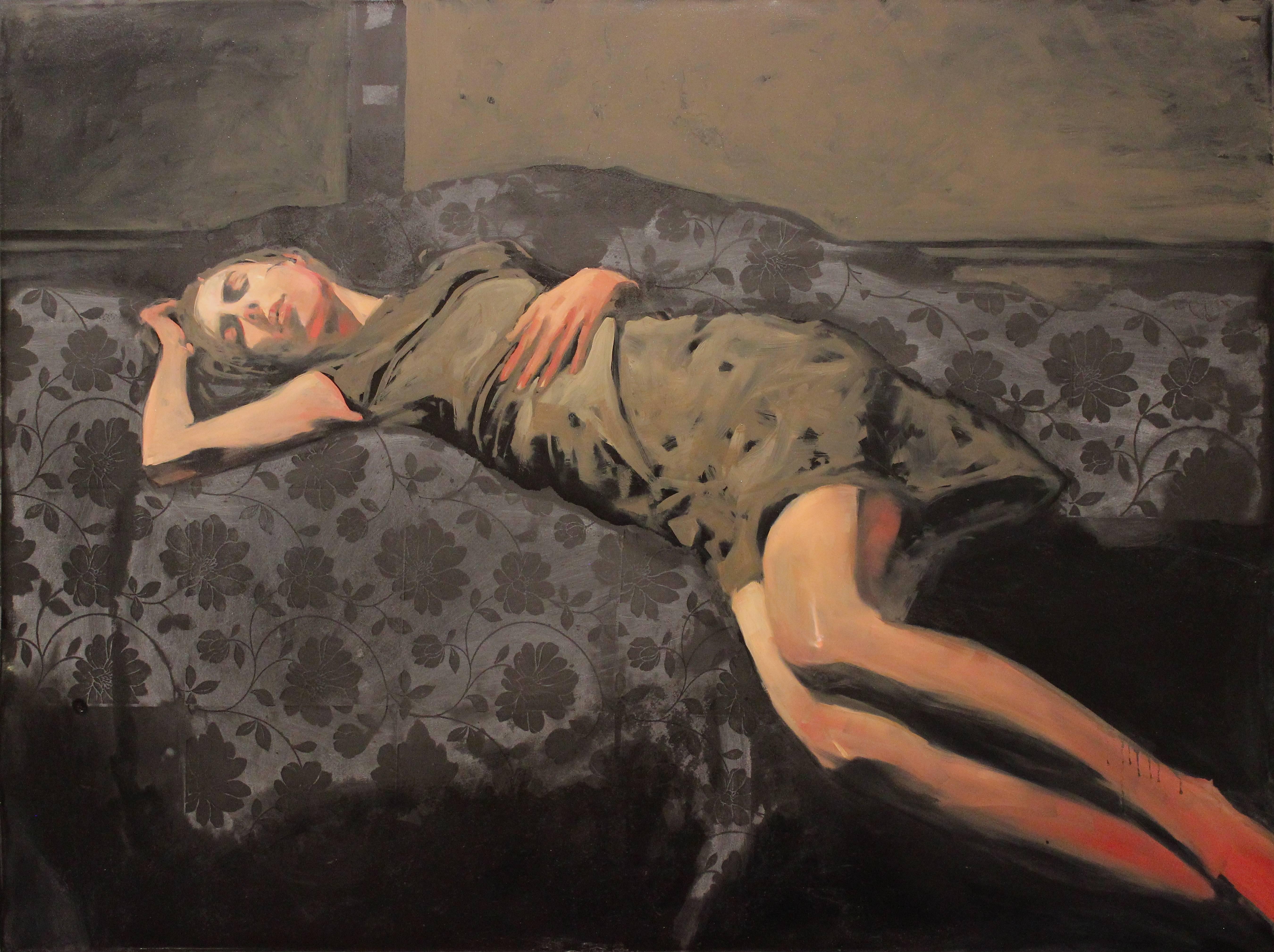 Michael Carson Figurative Painting - "Fever"