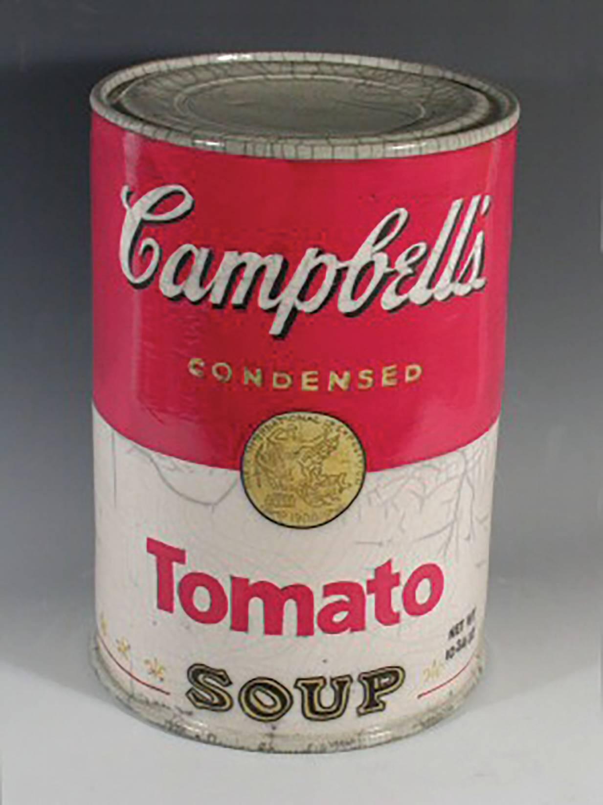 Karen Shapiro Still-Life Sculpture - "Campbell's Soup Can"
