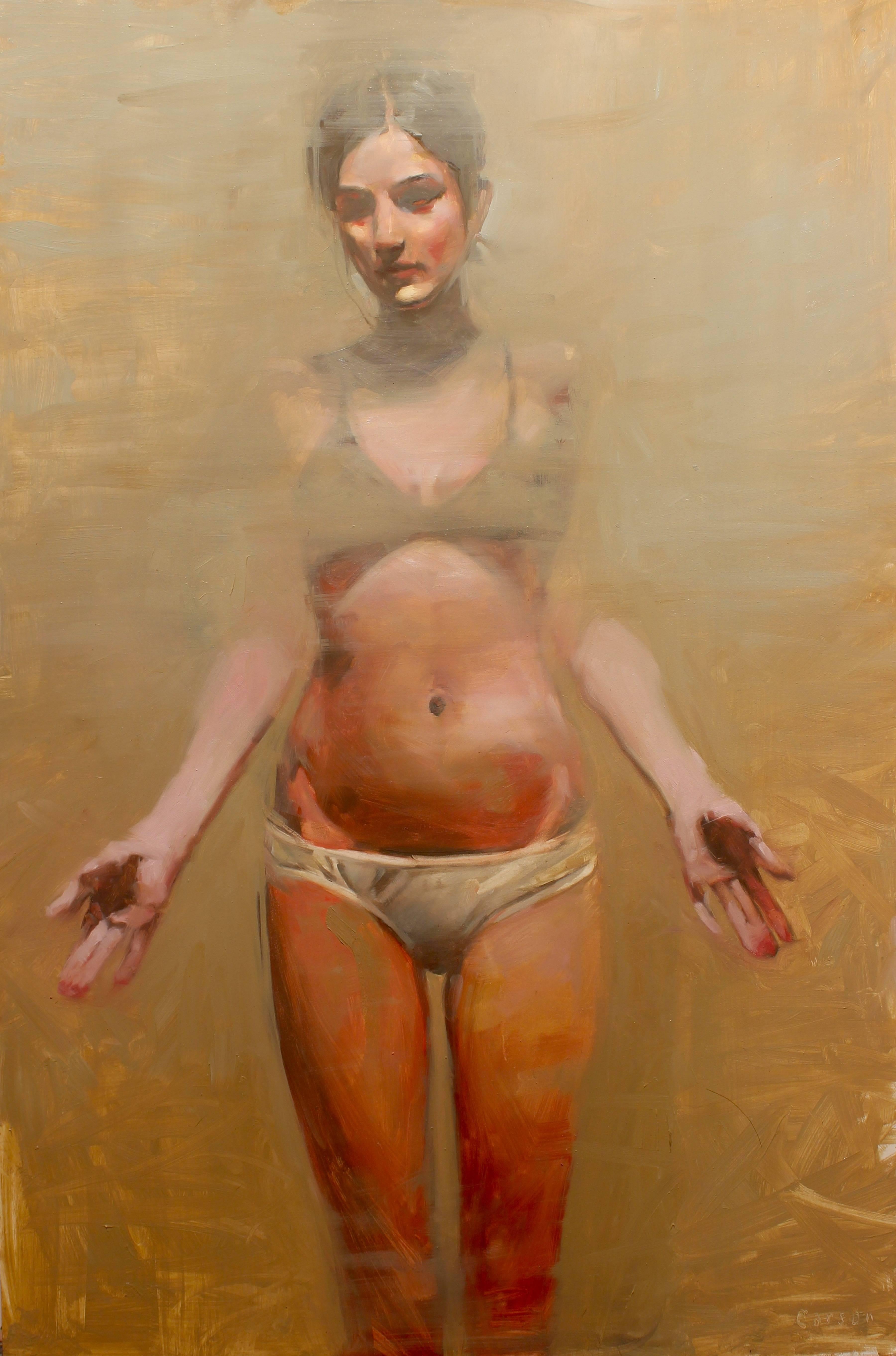 Michael Carson Nude Painting - "Mist"