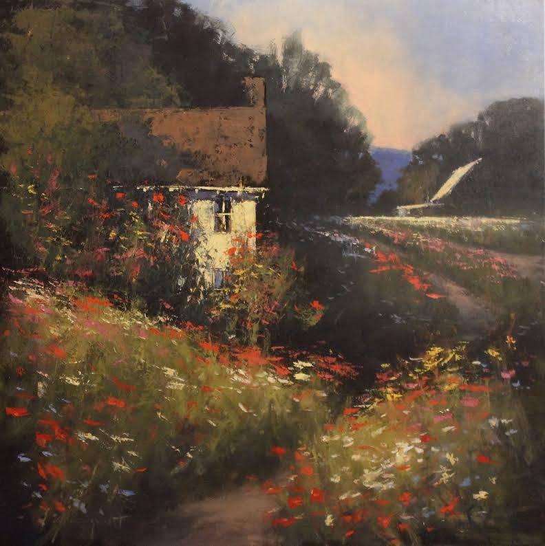 Romona Youngquist, Landscape Painting - "Spring Abundance"