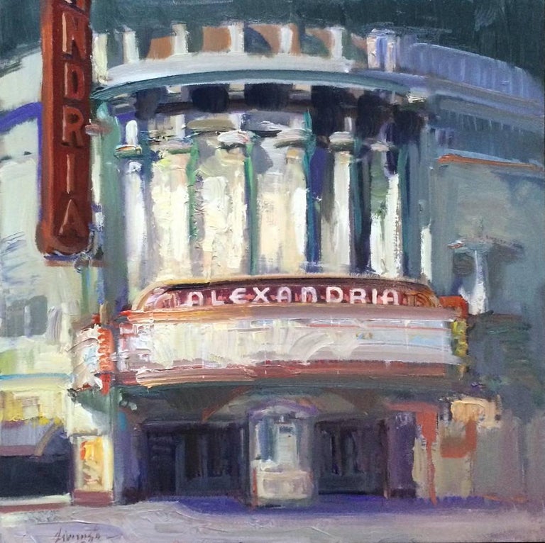 Francis Livingston Figurative Painting - "Alexandria"