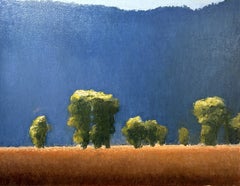 „Bäume gegen den Blue Mountain“