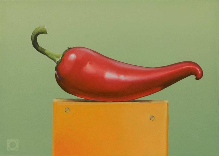 "Pedestal" - Painting by Ben Johnson