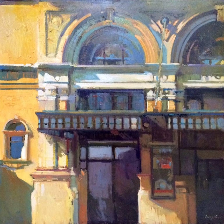 Francis Livingston Figurative Painting - "Carnegie"