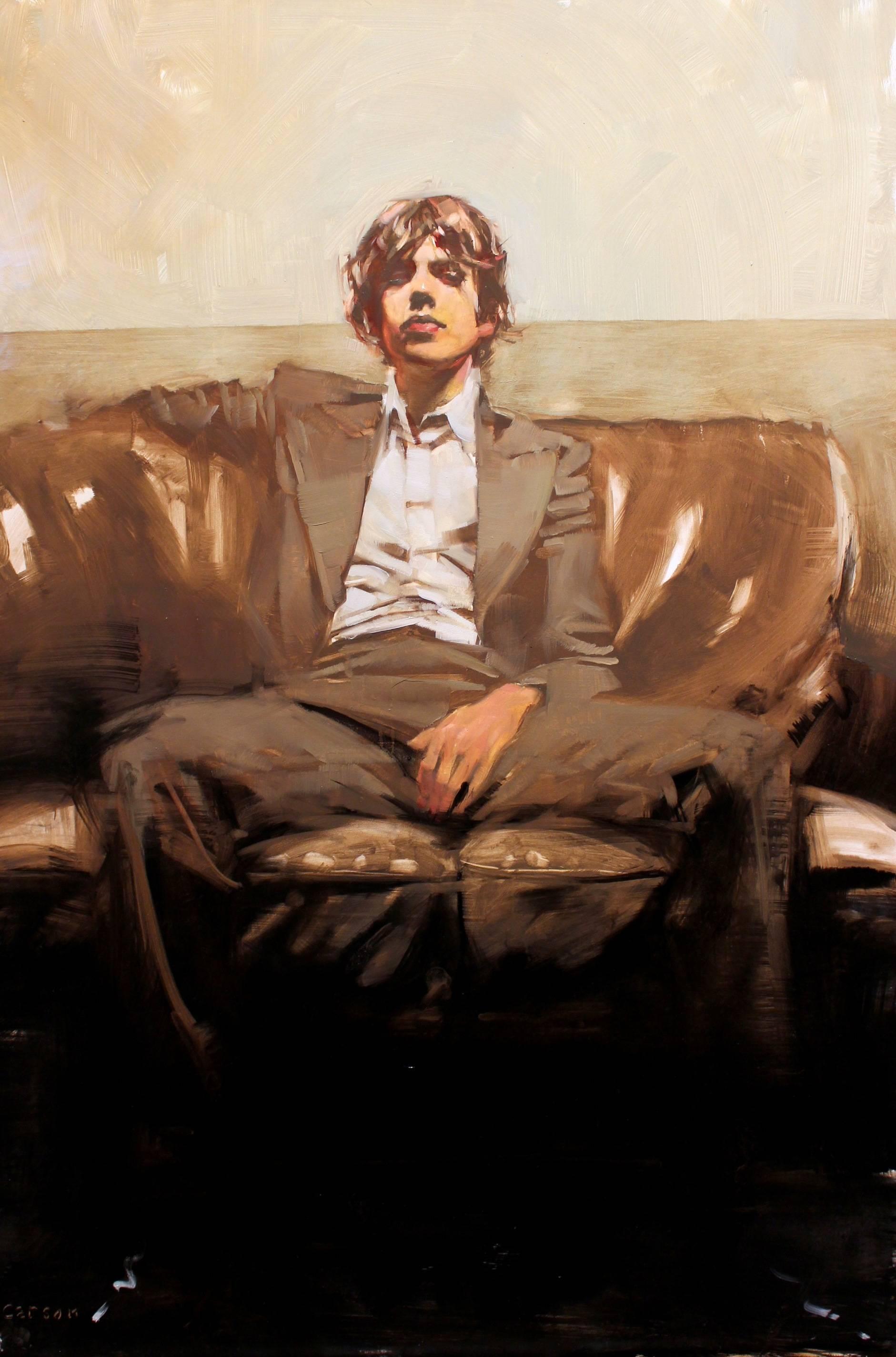 Michael Carson Portrait Painting - Before The Music