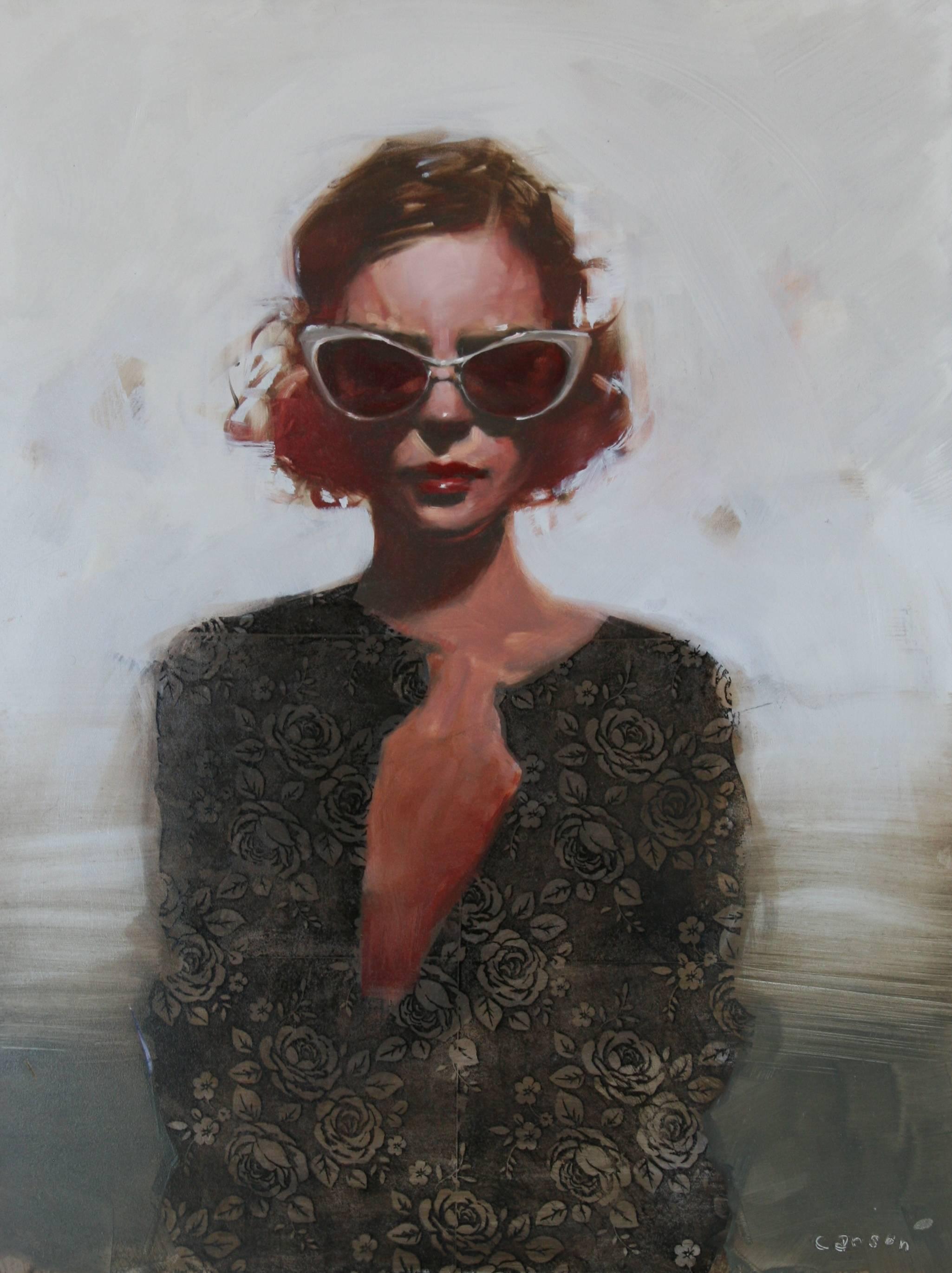 Michael Carson Portrait Painting - Just Give me a Minute