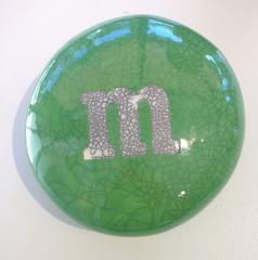 "M&M" : green