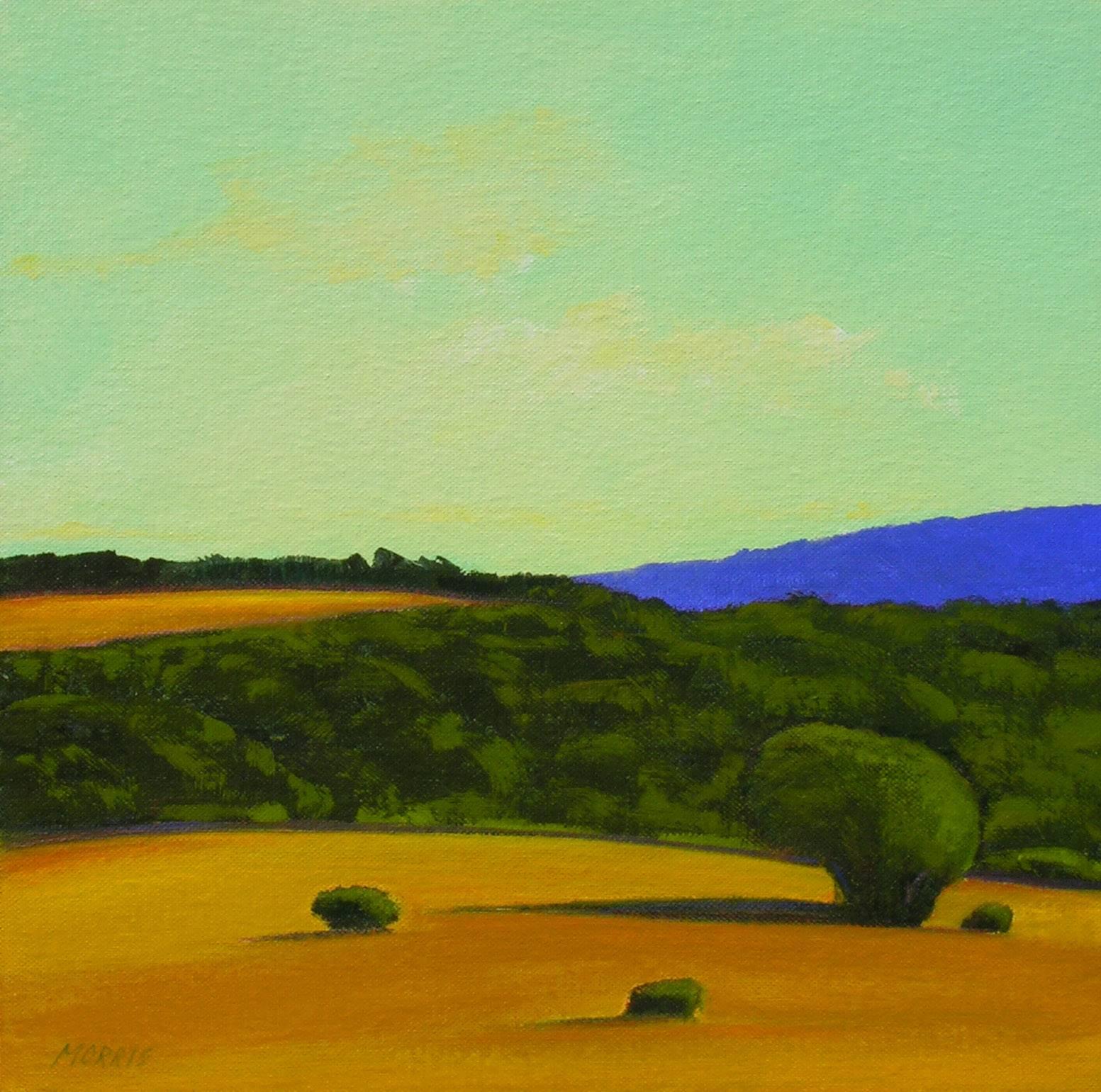 Gail Morris Landscape Painting - West Wind Tree 