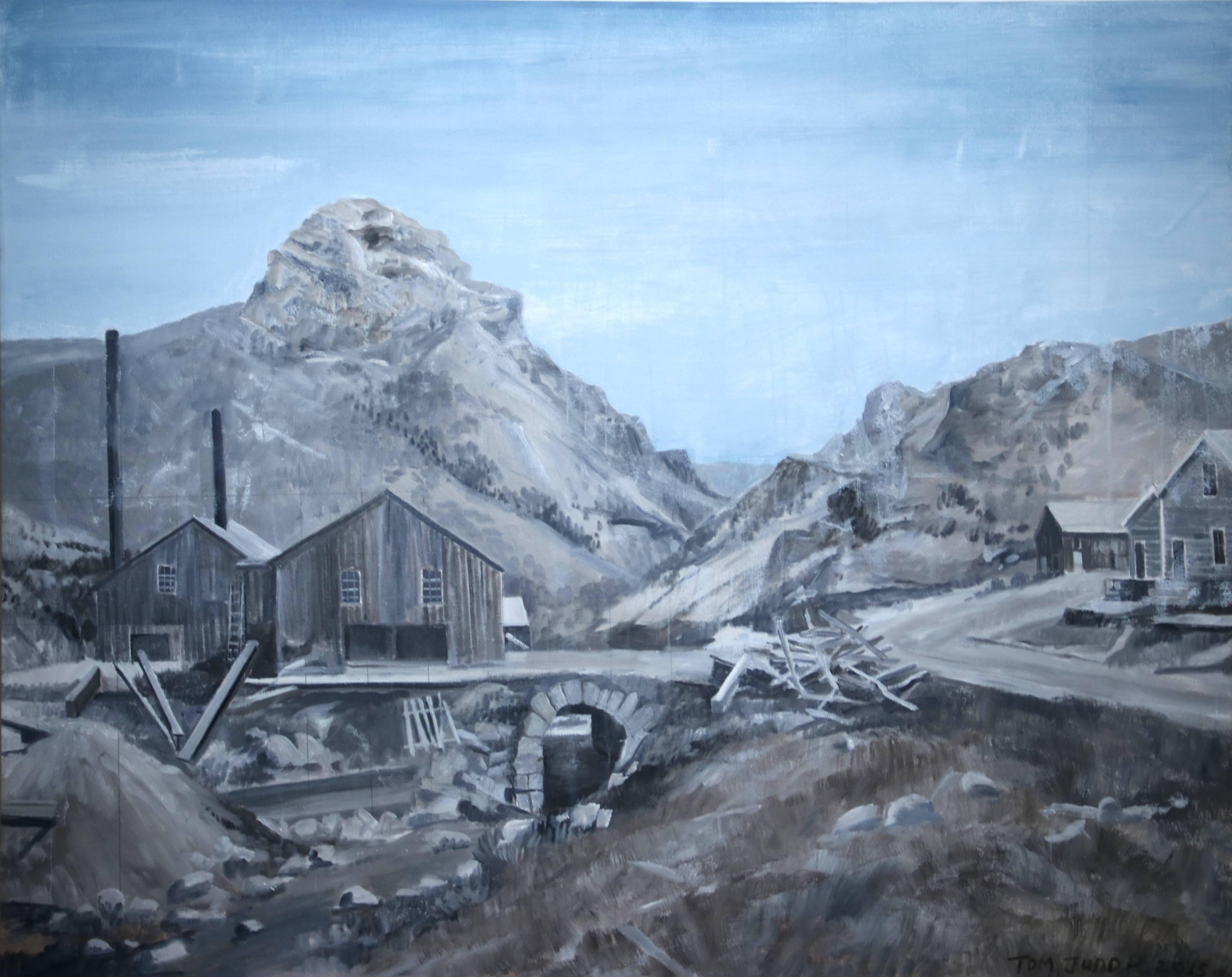 Tom Judd Landscape Painting - Open Pit Mine