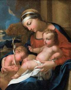 Virgin with child and Saint John the Baptist