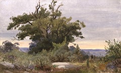 The painter in Forêt de Fontainebleau