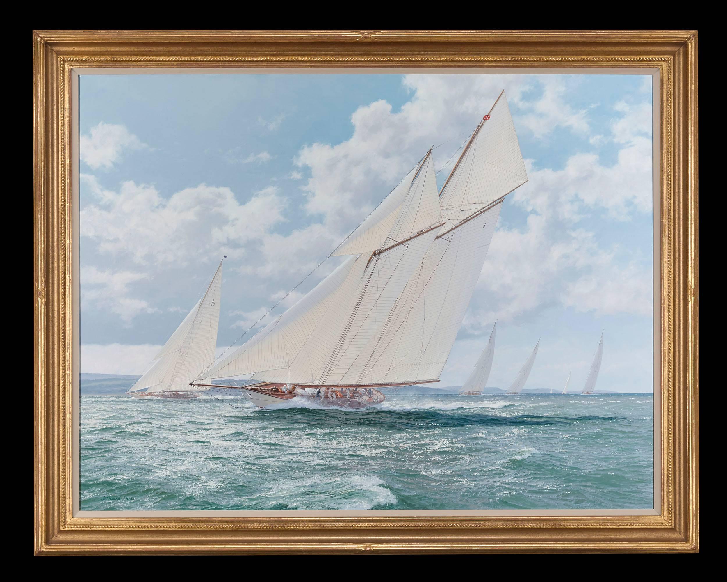 The Mighty Westward - Painting by John Steven Dews