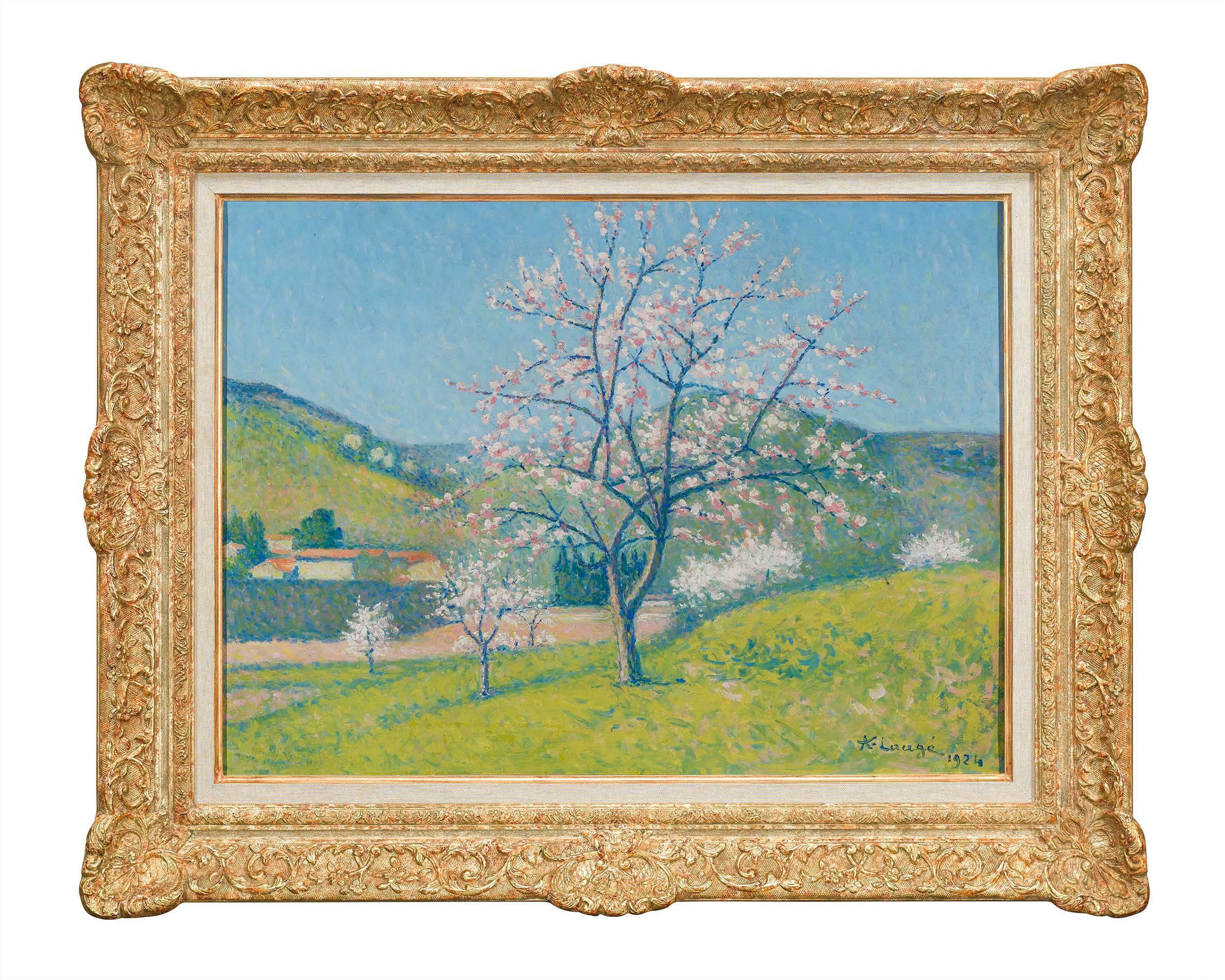 Achille Laugé
1861-1944  French

Arbres en Fleur à Alet-les-Bains
(Flowering Trees in Alet-les-Bains)

Signed and dated 