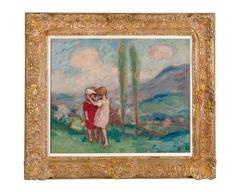 Les enfants dans un parc