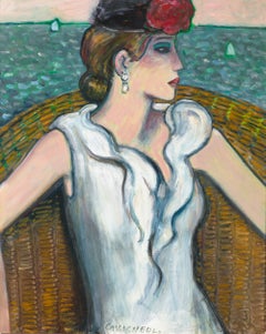 Le Fauteuil de rotin by Jean-Pierre Cassigneul