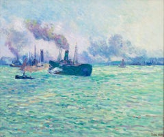 Rotterdam, « Scène de Port » par Maximilien Luce