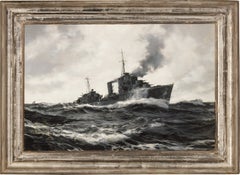 Destroyer by Montague Dawson