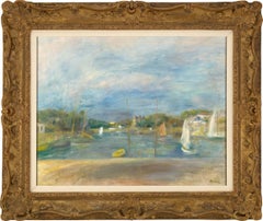 La Seine à Port-Marly–Voiliers by Pierre-Auguste Renoir