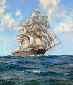 Blue Seas—The Maitland by Montague Dawson
