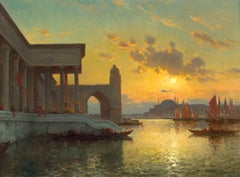 The Great View of Venice by Antoine Bouvard Sr.