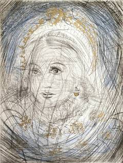 The Night of Walpurgis Faust (Goethe) Serie: Porträt von Marguerite