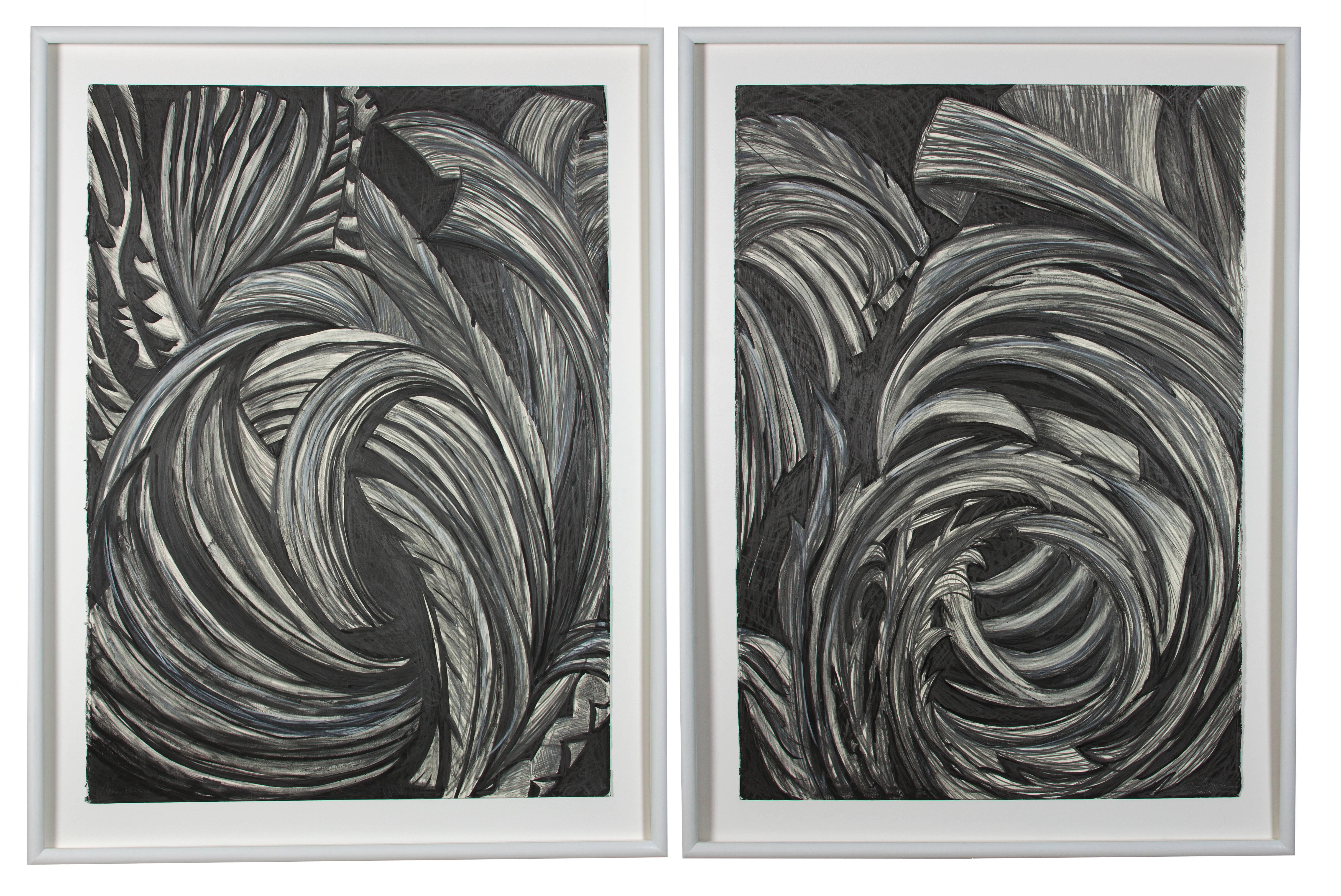 Frost 1 & 2 (Diptych) - Contemporary Art by Cobie Russell