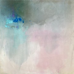 Dreaming Abstract Painting, Large Square Canvas, Original