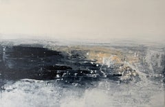 « Spirales du rivage » : peinture abstraite aux teintes côtières