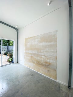 Feeling the Sand Under Your Feet oversized abstract painting
