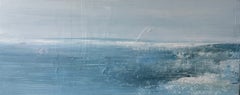 Tide Washing abstract landscape coastal impressionist painting original artwork