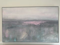 Les Alpilles Maussane, acrilico su tela di lino, 76 x 120, dipinto paesaggistico