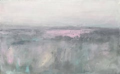 Les Alpilles Maussane, acrilico su tela di lino, 76 x 120, dipinto paesaggistico