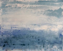 At Sea No2, Abstract Acrylic seascape, Signed, 60 x 74 Canvas