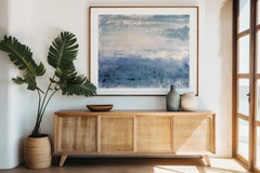 At Sea No2, Abstract Acrylic seascape, Signed, 60 x 74 Canvas