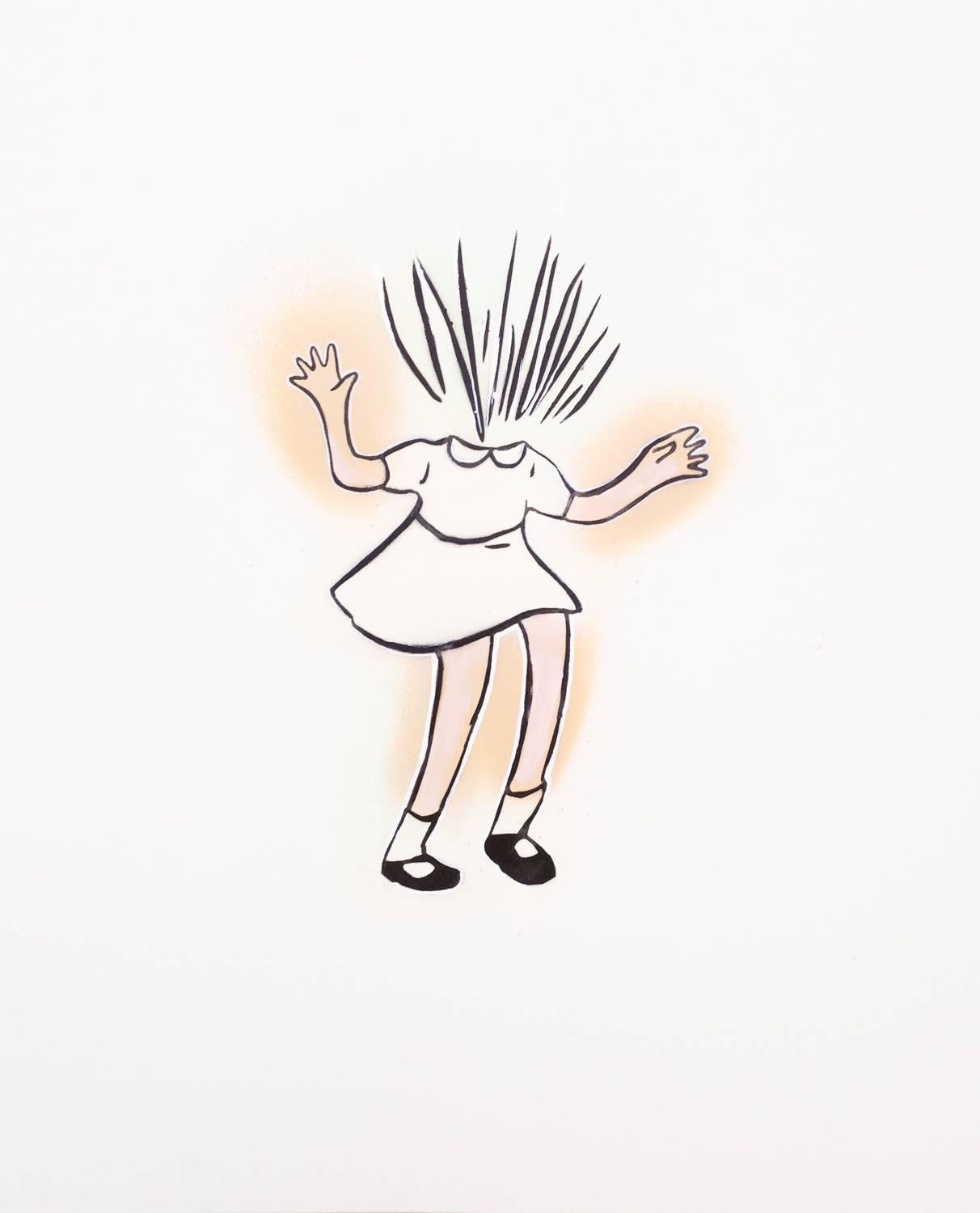 Amanda Marie Figurative Painting - Exploding