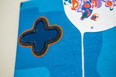 "Candied" Layered Latex Paint with Paint Drips