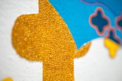 Interlude: Original Mixed Media Painting, 20x20in, Contemporary Art