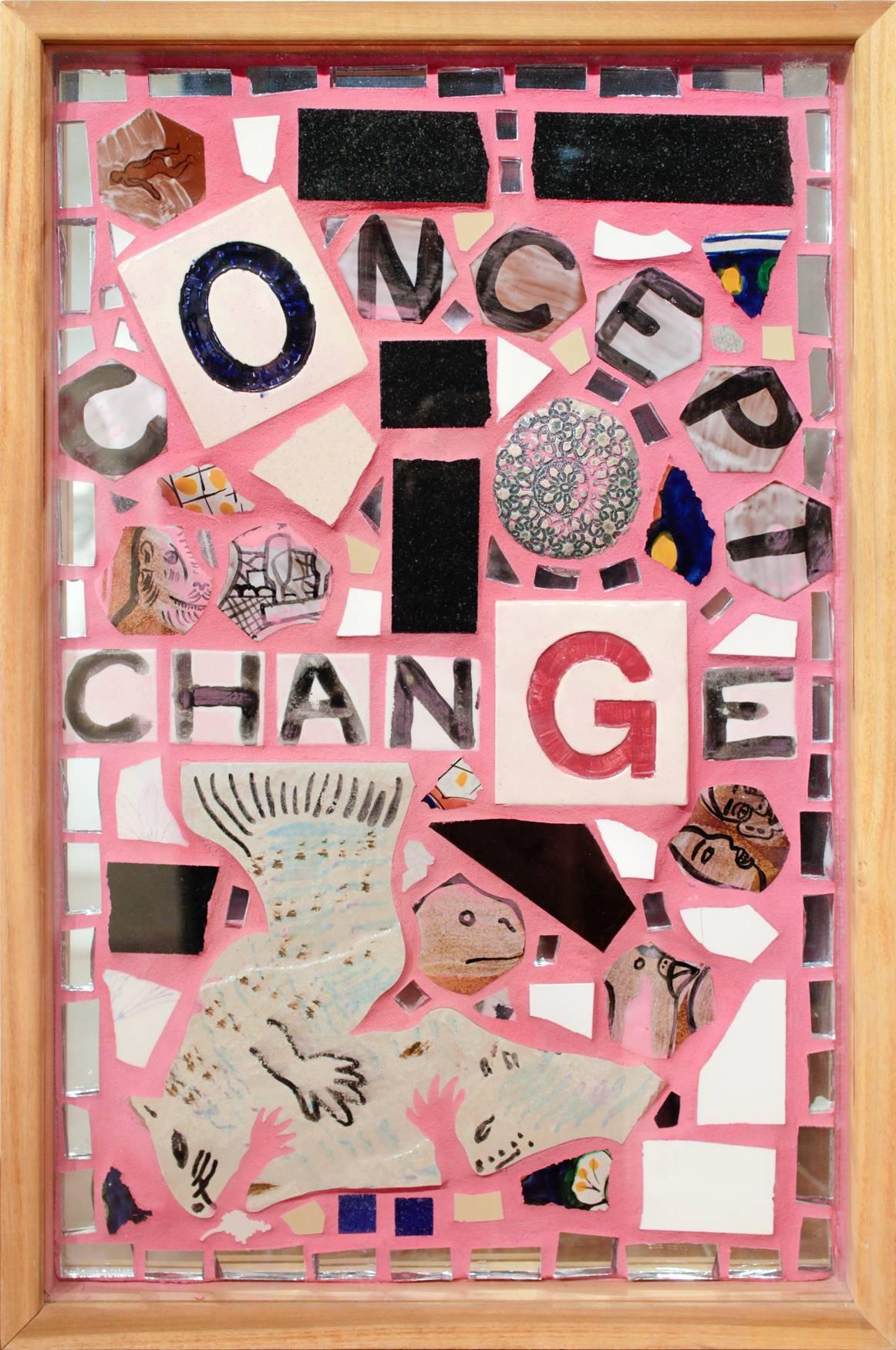 Concept Change - Mixed Media Art by Isaiah Zagar