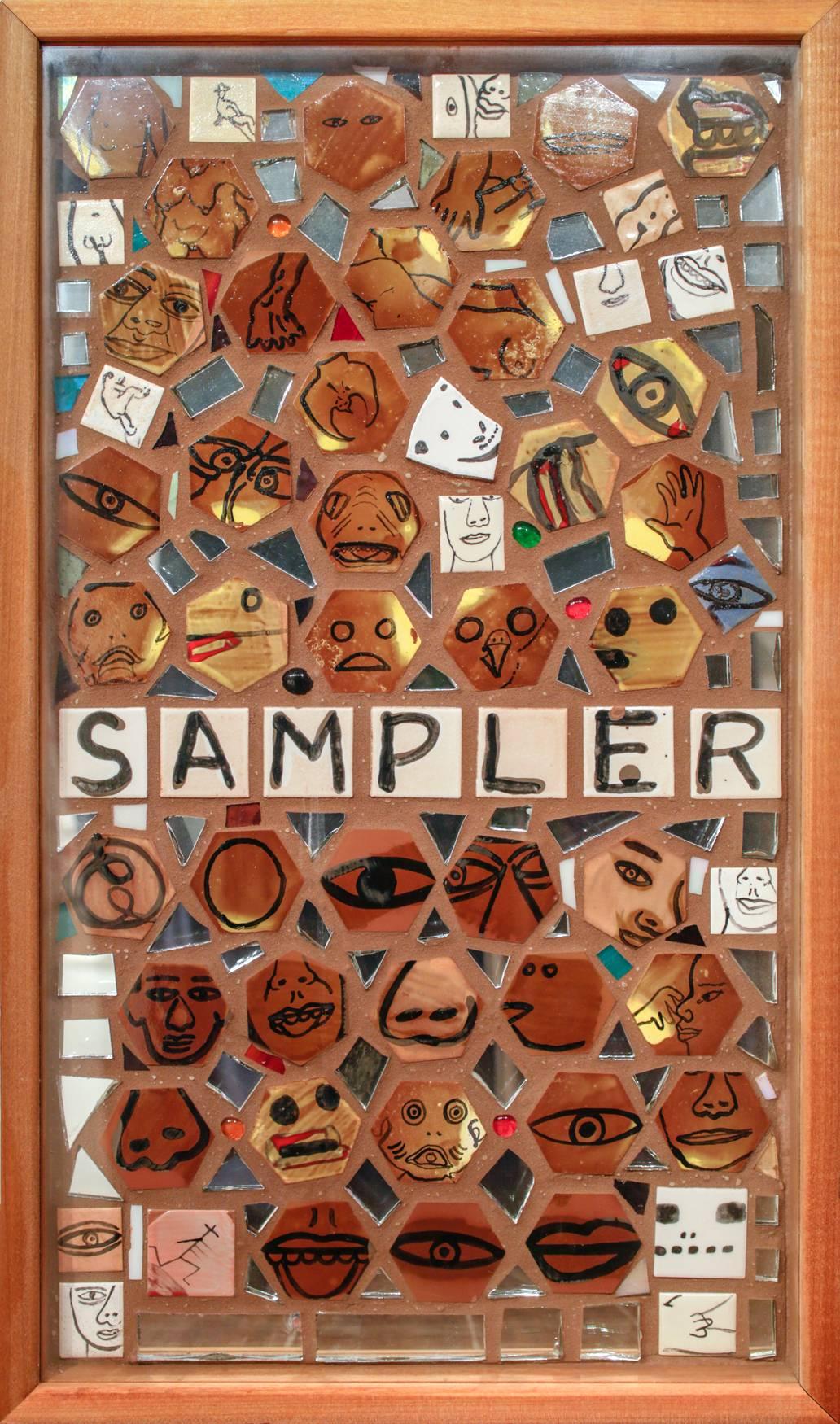 Isaiah Zagar Figurative Sculpture - Sampler I