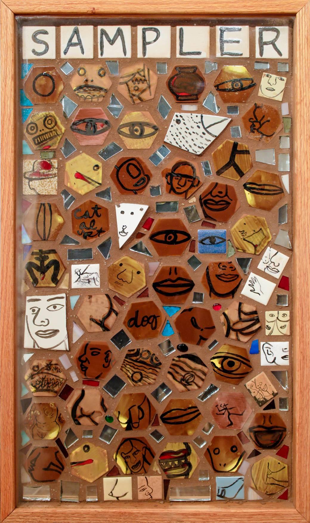 Sampler II - Mixed Media Art by Isaiah Zagar