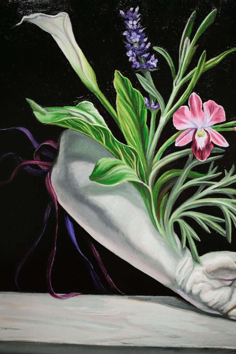 The Same Song (S’épanouir) - Painting by Paul Romano