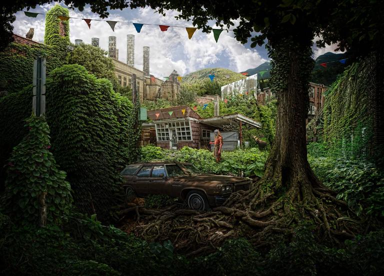 Nick Pedersen Landscape Photograph - Relics of the Past