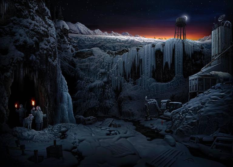 Nick Pedersen Landscape Photograph - Guardian Beasts