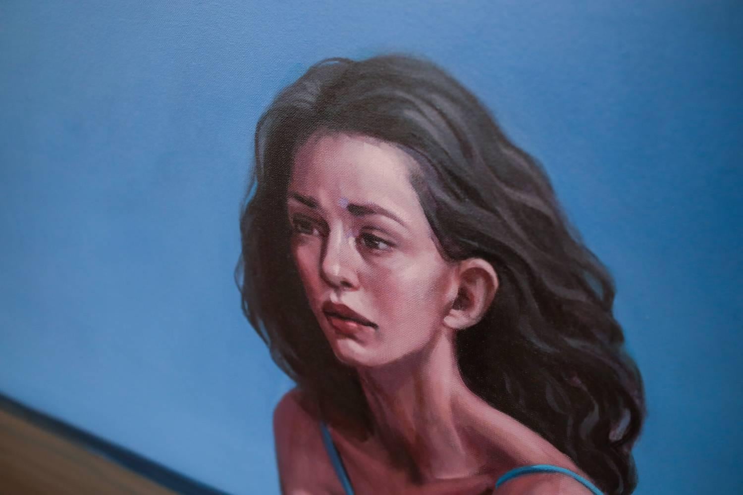 L'illusione del progresso - Painting Contemporaneo di Katherine Fraser